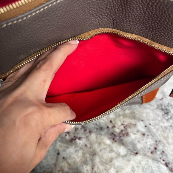 Dooney & Bourke Dark Brown Shoulder Bag - Picture 10 of 14